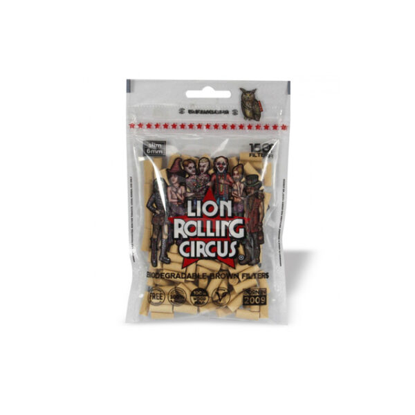 Filtro Lion rolling Circus Biodegradavel 6mm