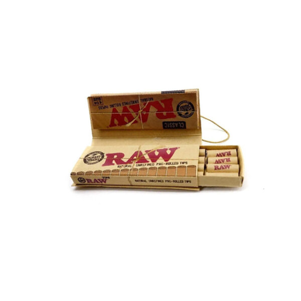 Seda Raw Connoisseur 1 1/4 Large + Prerolled Tips Box - Image 2