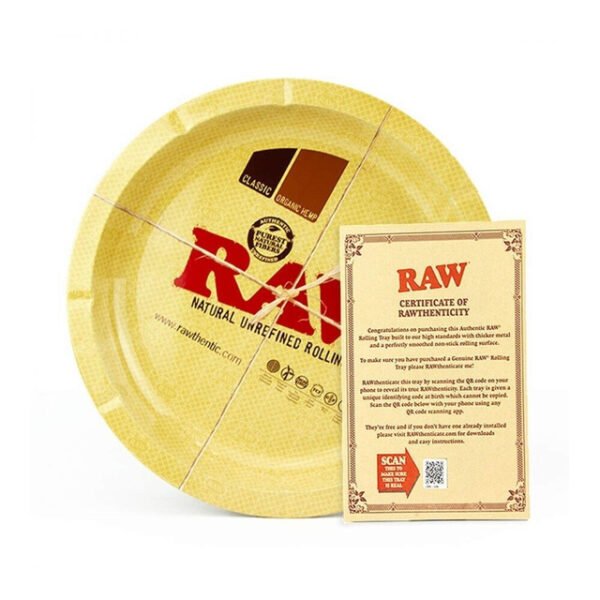 Bandeja de Metal Raw Tray Round