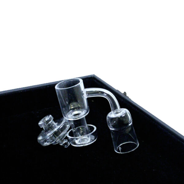 Quartz Banger com Carb Cap Quartz Fêmea 14mm