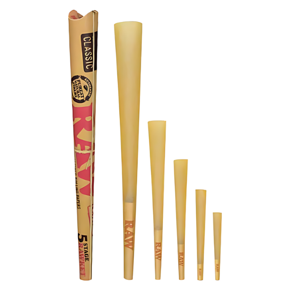 Raw Cone Prerolled 5 Stage